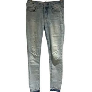 Pilcro and letterpress by Anthropologie high rise denim leggings size 26